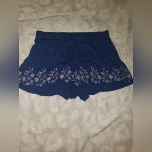 FIFTY STREET BLUE FLORAL SHORTS